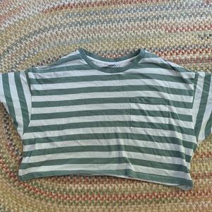 stripped crop top by Simons